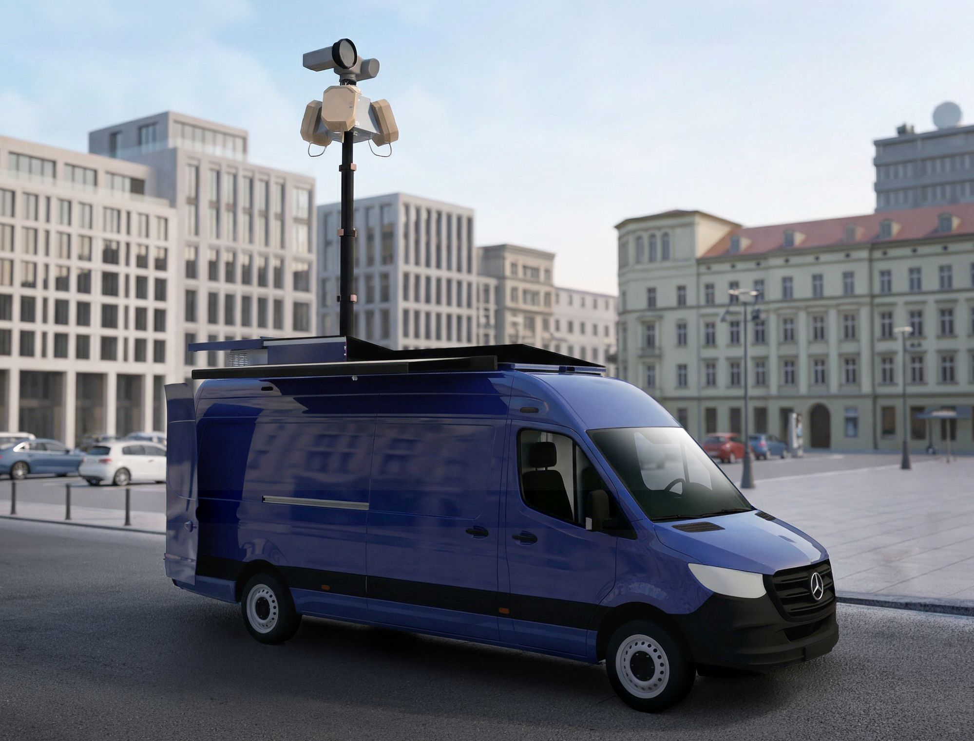 HENSOLDT supplies highly mobile drone defence systems to the German Federal Police.